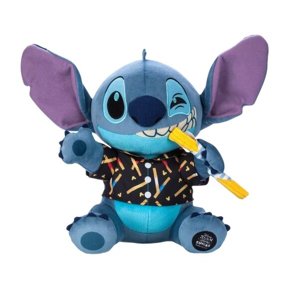 Disney Store Stitch Attacks Snacks Churro October Limited Release Plush - Picture 1 of 11
